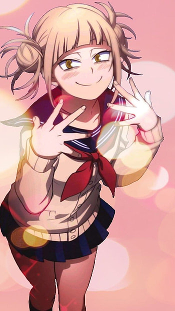 toga | league, of, villians, anime, himiko toga HD phone wallpaper