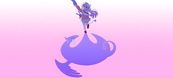 Kanna Kamui, Anime, Kanna Kamui, Miss Kobayashi's Dragon Maid, Miss Kobayashi’s Dragon Maid: A Lonely Dragon Wants to Be Loved HD wallpaper