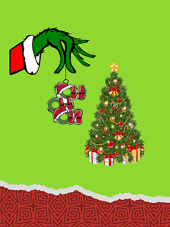Navidad, navidad, verde, grinch HD phone wallpaper