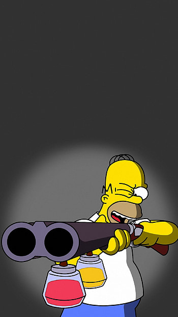 Homer Simpson, Animation, for HD phone wallpaper