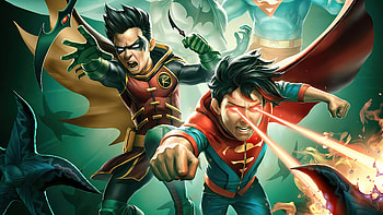 Batman And Superman Battle Of The Super Sons, batman-and-superman-battle-of-the-super-sons, batman, superman, animated-movies, 2022-movies, movies, artist, artwork, digital-art HD wallpaper