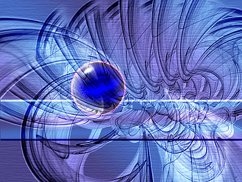 AbZ Comet, 3d and cg, blue, abstract HD wallpaper