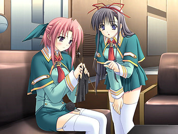 Soul link, video game, anime, ecchi, drama, manga HD wallpaper