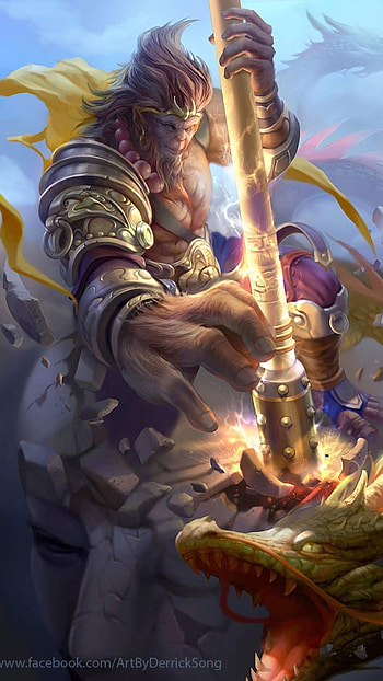 Monkey King, Chinese HD phone wallpaper