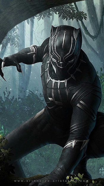 Black Colour, Black Panther, Ti Chala HD phone wallpaper