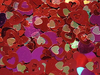 Hearts Silver Red, silver, hearts, purple, red HD wallpaper