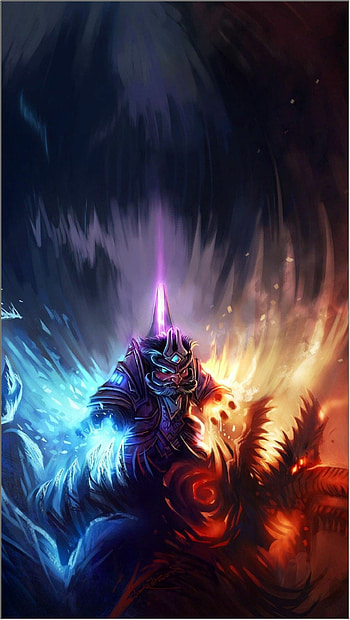 World of Warcraft, , Azeroth's heroes, Epic battles HD phone wallpaper