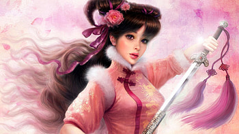 Art, Old, Girl, Warrior, Ancient, Sword HD wallpaper