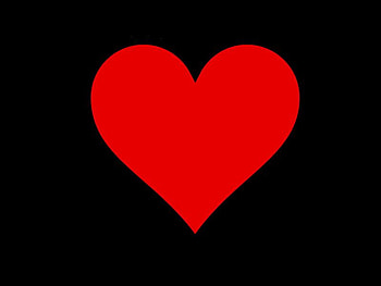 This Heart Of Mine Is Yours, black, heart, abstract, red HD wallpaper