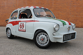 1960 Fiat 600 Abarth Coupe 850cc 4-Speed, 4-Speed, Abarth, Sports, Coupe, Old-Timer, 600, 850cc, Fiat HD wallpaper