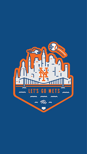 New York Mets, Team logo , Bright colors, Symbolic design HD phone wallpaper