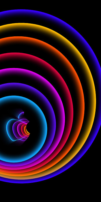 Apple, red, magenta HD phone wallpaper