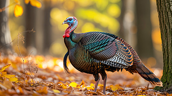Autumn Strut: Wild Turkey —, Turkey (bird), Animal HD wallpaper