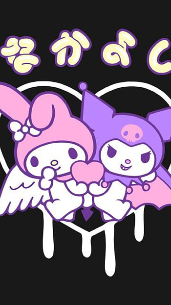 Kuromi, My Melody, Cartoon HD phone wallpaper