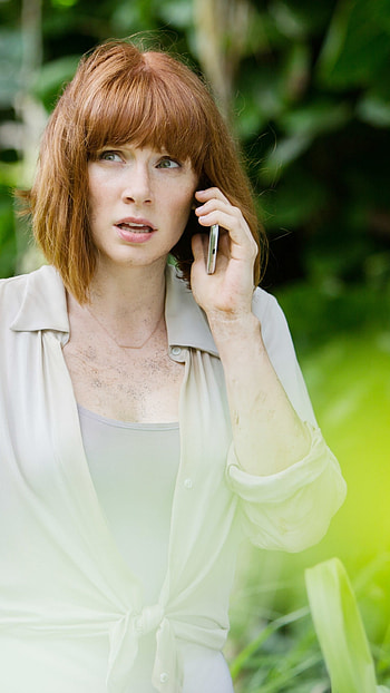 Bryce Dallas Howard, Fallen kingdom , Chris Pratt, Ted Levine HD phone wallpaper