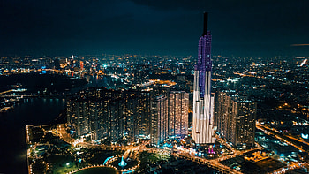 Ho Chi Minh City, , Beautiful city views, Saigon skyline HD wallpaper