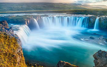 nature's marvel, Breathtaking waterfall, Astonishing display, Stunning HD wallpaper