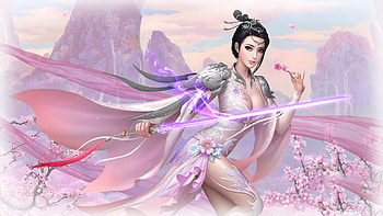 Pastels, pastel, art, , girl, woman, pink, digital, fantasy, pretty HD wallpaper
