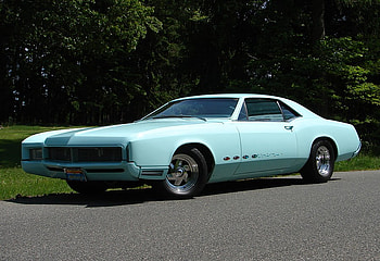 1966 Buick Riviera Custom, classic, gm, custom, buick, 66, chopped, 1966, cool, riviera HD wallpaper