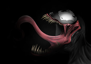 Venom , venom, artwork, artist, digital-art, superheroes, behance, supervillain HD wallpaper