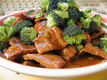 BEEF & BROCCOLI, abstract, graphy, beef, vegtables, meat HD wallpaper
