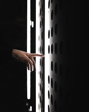 Dark, Hand, Wall, Shadows, Touching, Touch HD phone wallpaper