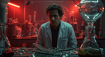 Experimental Scientist in Intense Lab, experiment, scientist, laboratory HD wallpaper