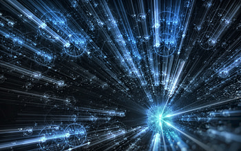 Abstract, Glare, Beams, Rays, Fractal, Glow HD wallpaper