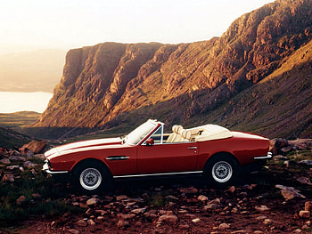 Auto, Nature, Aston Martin, Cars, Side View, Cabriolet, V8, 1977 HD wallpaper