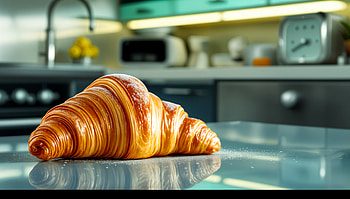 Delicious Croissant - Ultra, croissant, pastry, kitchen, food, baked goods HD wallpaper