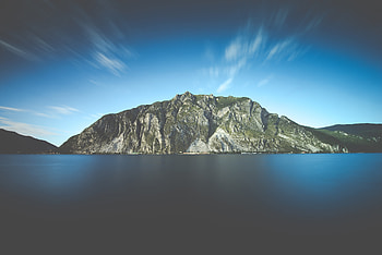Island Water Landscape Open Sky , island, water, landscape, sky, nature HD wallpaper
