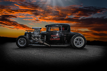 Street rod HD wallpaper