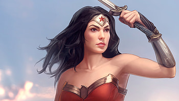 Wonder Woman art 2020, wonder-woman, superheroes, artwork, artist, digital-art, artstation HD wallpaper