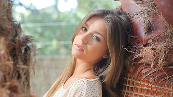 Natalia-E, Natalia, hairs, model, E HD wallpaper