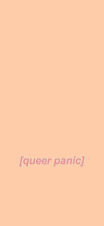 queer panic, gay, lgbt HD phone wallpaper