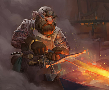 fantasy, dwarf HD wallpaper