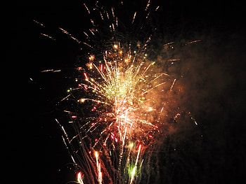 Fireworks In Abstract, Abstract, Fireworks, graphy, Summer, Sky HD wallpaper
