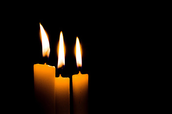 Fire, Candles, Dark, Is Burning, Burns HD wallpaper