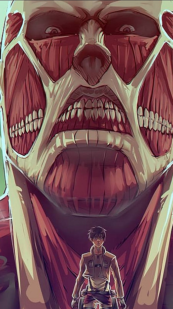 Colossal Shadow — Attack on Titan Anime , Anime, Attack on Titan HD phone wallpaper