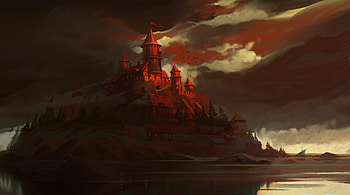 Art, Lock, Island HD wallpaper