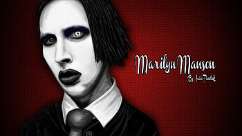 MARILYN MANSON industrial metal rock heavy shock gothic glam vx . HD wallpaper