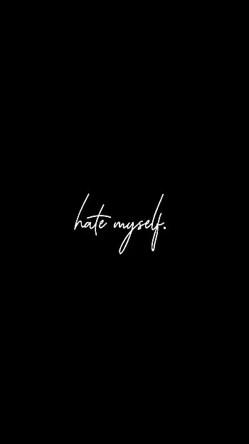 NF hate myself logo, music HD phone wallpaper