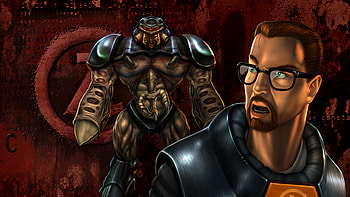 Gordon man, video game, Half-life HD wallpaper