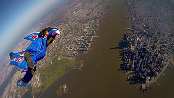 Wingsuit flying, Skydive, Flight extreme, People diving HD wallpaper