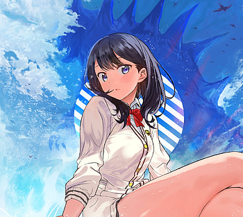 Cute, Rikka Takarada, SSSS.Gridman, anime girl HD wallpaper