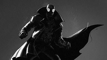 Spider Man Noir , spiderman-into-the-spider-verse, 2018-movies, movies, spiderman, animated-movies HD wallpaper