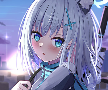 Sunaookami Shiroko, Shiroko Sunaookami, video game, Blue Archive HD wallpaper