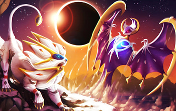 Solgaleo, Lunala , Top , Backgrounds HD wallpaper