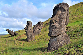 Easter Island statues, Research findings, Enigmatic mysteries, Historic wonders HD wallpaper