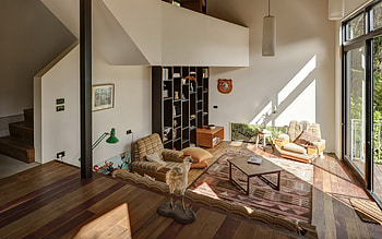 living room, country house, stylish interior design, scandinavian style, modern interior, living room idea HD wallpaper